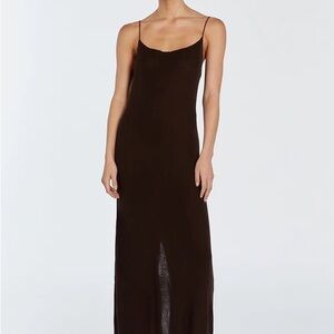 DISSH Lincoln Choc Midi Dress NWT